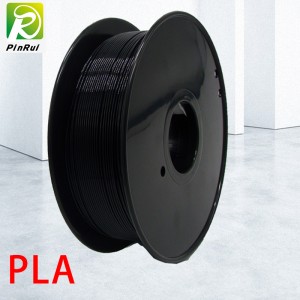 PINRUI High Quality 1kg 3d PLA Printer Filament Black Color