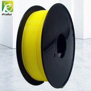PINRUI High Quality 1kg 3d PLA Printer Filament Yellow Color