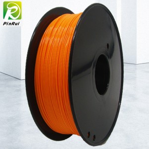 PINRUI High Quality 1kg 3d PLA Printer Filament Orange Color