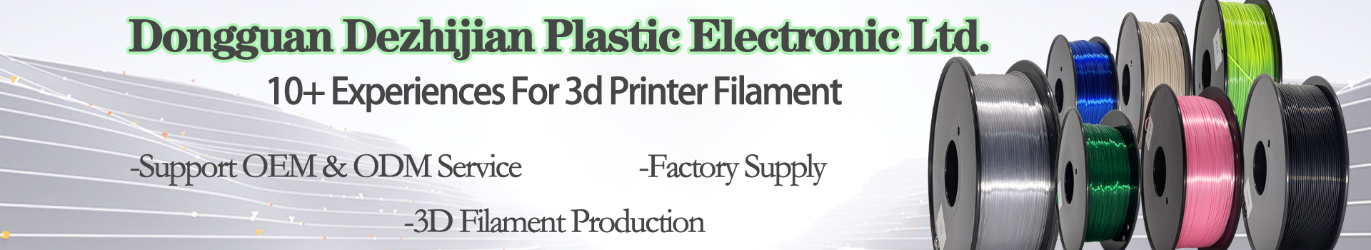 PINRUI High Quality 1kg 3d PLA Printer Filament Pure Transparent Color