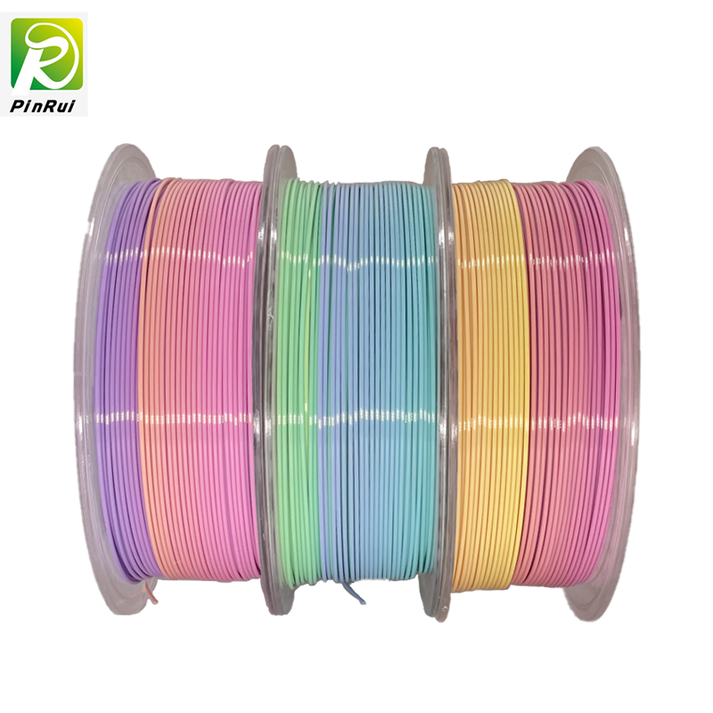 PinRui 3D Printer 1.75mm PLA Rainbow Filament For 3D Printer
