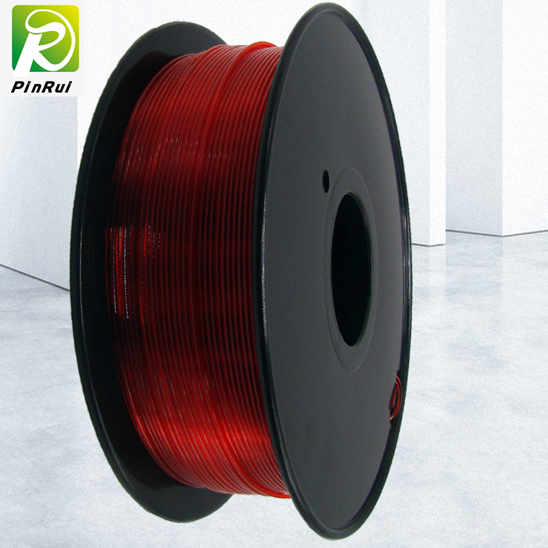 PinRui 3D Printer 1.75mmPETG Filament Red Color For 3D Printer