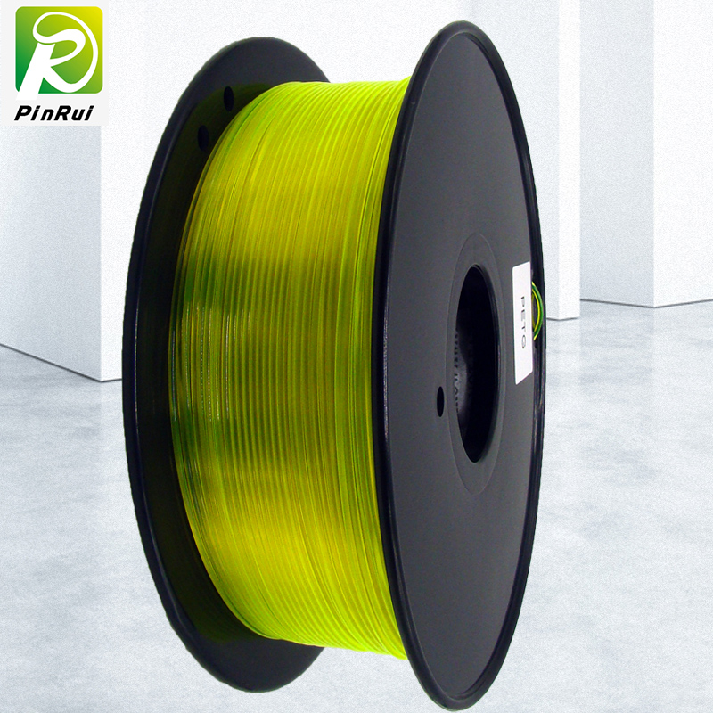 PinRui 3D Printer 1.75mmPETG Filament Yellow Color For 3D Printer